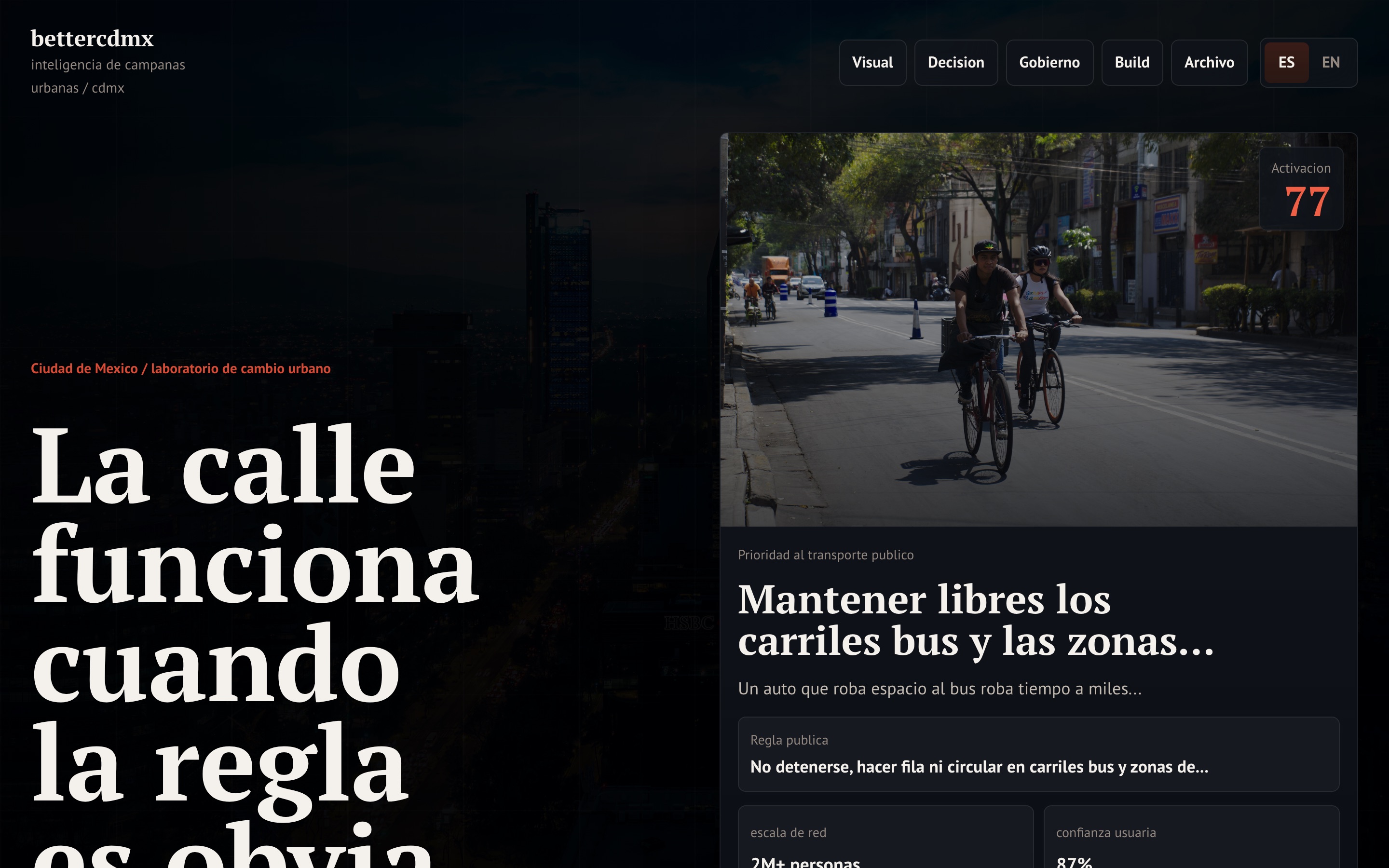 BetterCDMX page preview
